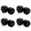 8x /Off Self Latching Press Buttons Rocker  Toggle for Car Auto Boat Black 1
