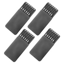 4X Modell-MalstäNder-Basishalter und 48-Teiliges Magnetisches, Biegbares Krokodilklemmen-Set, Modellierwerkzeuge für Airbrush