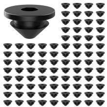 300PCS Cable Railing Rubber Grommets for 1/8Inch 5/32Inch 3/16Inch Cable for Metal Cable Railing Posts,Cable Railing Kit
