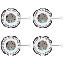 4X Three Hands Movement Movement Quartz Watch Movement, SL28 for Watch Repair Accessory Men(Single Calendar)