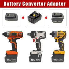 4X Adattatore per Batteria Al Litio 18V Convertito Nel CAVO Convertitore Batteria 18V 20V