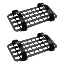 2X Starres Molle-Organizer-Panel für Sonnenblende im Auto für Rucksackzubehör, Ausrüstungshalter, Molle-Taschen, EDC-Werkzeuge