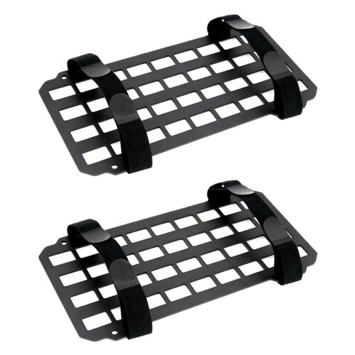 2X Car Sun Visor Rigid Molle Organizer Panel for Backpack Accessories Gear Holder Molle Pouches EDC Tools