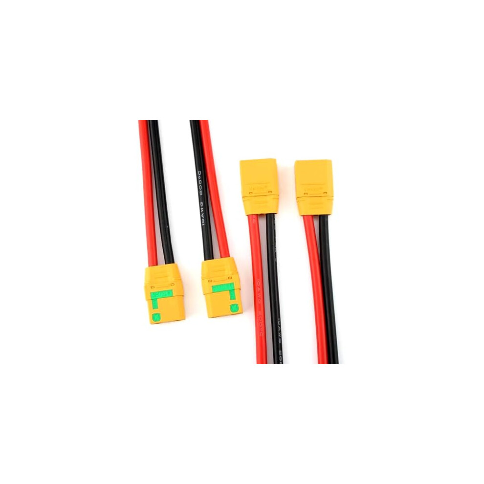 2 Pairs Xt90s Anti Spark Connector 10Awg Wire Set For Rc Lipo Battery Fpv Drone 9073542789451