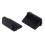 50 Pcs Silicone USB Port Plug Dustproof Plug Stopper Protection Cap Black 7