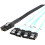 2X  Sas 36Pin (Sff-8087) Stecker Auf 4  7Pin Buchse,  Sas Host / Controller Auf 4  Target 2