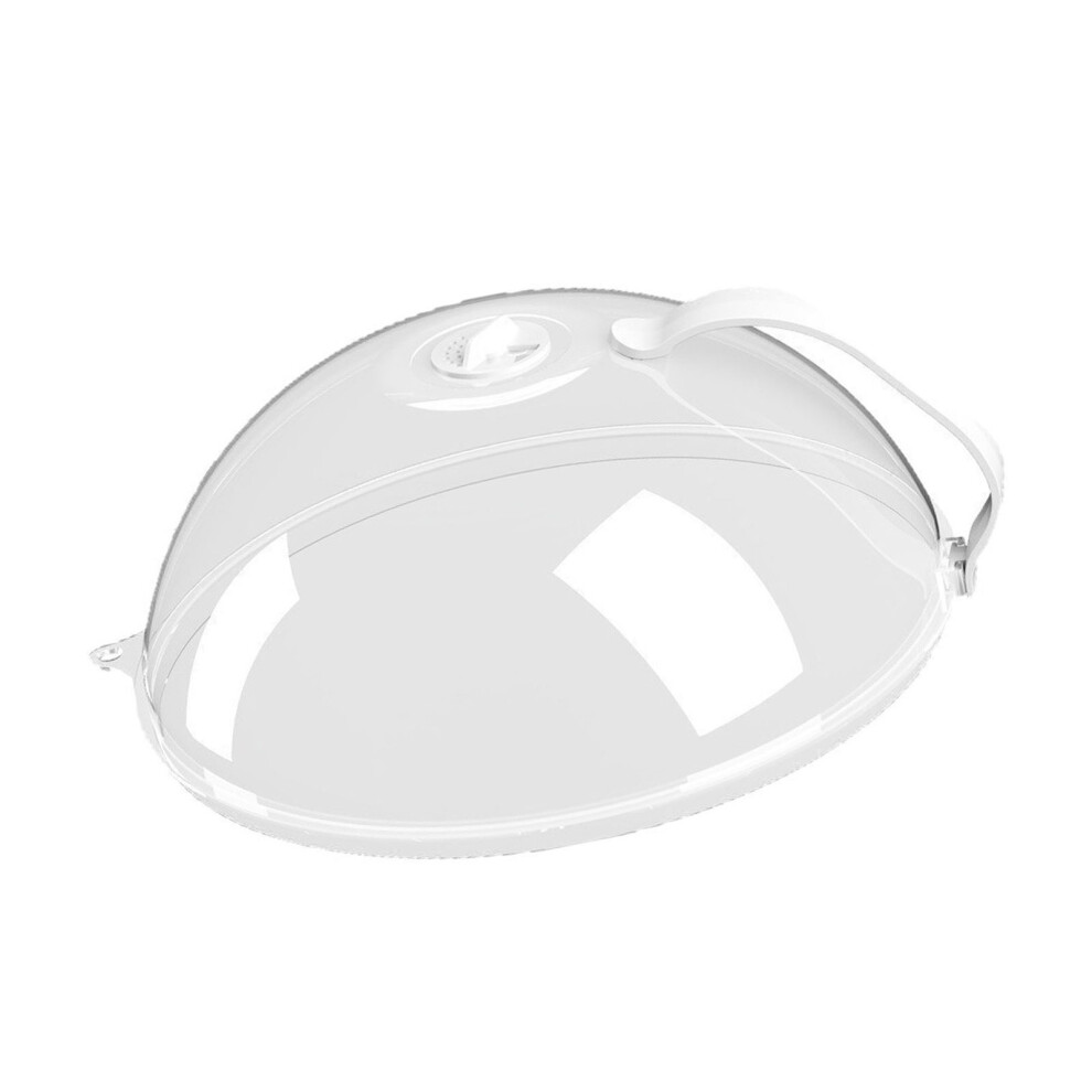 Steam Ventilation Microwave Lid Prevents Splattering Safe-White 7696001675489