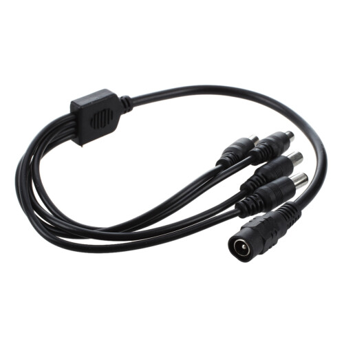 2X 1 to 4  Power 4-Port Splitter Adapter Adaptor Cable CCTV Camera 1