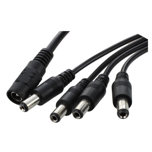 2X 1 to 4  Power 4-Port Splitter Adapter Adaptor Cable CCTV Camera