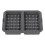 Nonstick Waffle Molds Heat Resistant Silicone Baking Mold-grey 1