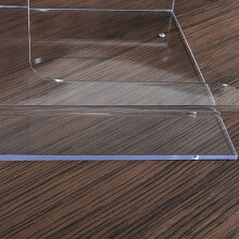 3X Letter Holder Mail Organizer Wall Mount Hook Acrylic Home Office Decoration