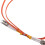 4pcs 1M Jumper Cable Duplex Multimode LC-LC LC to LC Fiber Optic Optical Patch Cord 2