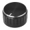 4X Black Aluminum Volume Control Amplifier Knob Wheel 2