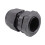 200 x Black Plastic Waterproof Connector PG11 5-10mm Diameter Cable Gland 5