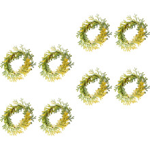 Decorative serviette Clasps Premium Faux Plant Component Dinner