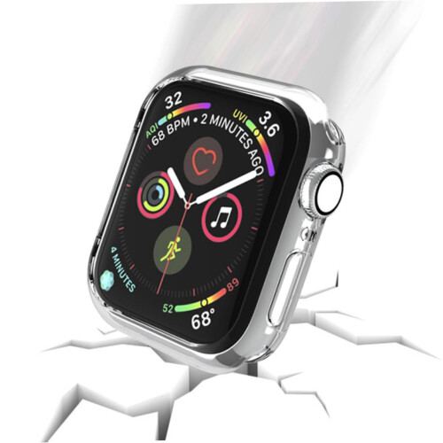Smartwatch Protective Case Transparent TPU ScratchResistant Frame Cover with Precise Cutouts 1