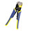High-Strength Wire Stripper Easy-Grip Handle Strong-Yellow Blue 1