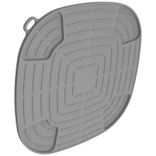 General Silicone Air fryers Pad Heatproof Stick Face For-grey
