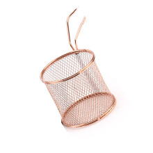 Strong Iron Basket Nonstick Coating Commercial-Rose Gold large