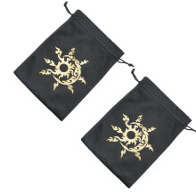 Tarot Card With Secure Closure and Elegant Design Pack of-Black