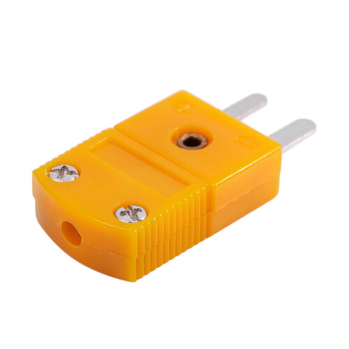 10Pcs RTD Circuits K Type Temperature Sensor Thermocouple Plugs Yellow 2