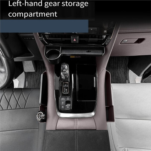 For  Alphard/Vellfire 40 Series 2024 Gearshift Storage Boxcenter Console Storage Box (Left-Hand Drive Only) 2