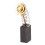 For  CB408 Carbon Brushes Motor 14mm X 9mm X 6mm 100Pcs 7