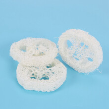 4-6cm Wide 200Pcs/Lot Natural Loofah Slice Diy Customize Soap Tools,Cleaner,Sponge Scrubber,Facial Soap Holder