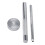 600 Sets Leather Rivets Double Cap Rivet Tubular Metal Studs with Punch Pliers Fixing Set Tools 7