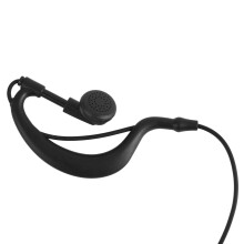 3X 2 Pin G Shape Headset Earpiece Mic for Two Way Radio Security Walkie Talkie Radio for