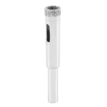 100 Pcs Diamond Coated Drill Bit for 8 mm Diamond Pointed Hole Saw, for Ceramic Tiles, Glass, Kitchen Ceramics, Marble
