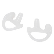 9 Pairs Transparent Silicone Soft Earbud for Walkie Talkie Covert Acoustic Tube Earpiece Small/Middle/Large J6116Z