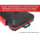 2X Desiontal Waterproof  Card Holder Large Capacity SIM//MSD/CF Card Case for //// 10