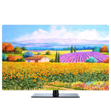 Universal Dustproof TV Cover and Screen Protector for 32–86 Inch Wall Mounted Flat or Curved TVs, Washable Anti‑Fade Fabric