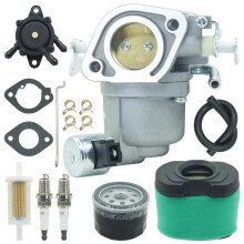 Carburetor with 792105 Air Cleaner Oil Filter Kits 596375 for Briggs & Stratton 597128 596033 595321 594207