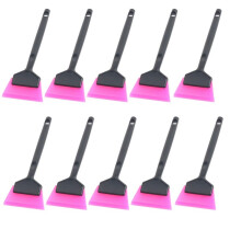 10Pcs Car Short Handle Window Film Scraper Window Cleaning Squeegee Car Clothing Installation Scraper Wash Accessories