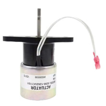 0250-12A2UC11S1 Excavator Stop Solenoid Valve Actuator Fuel Shut Off Flameout Solenoid Generator Excavator Parts