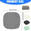 Multi Functional Silicone Baking Pad For Air Fryers Ovens-Black 4