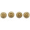 Electric Guitar Control Speed Knobs for   LP Knob Parts Replacement Gold 12 Pcs 7