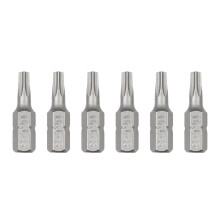 6Pcs Carbon Steel Bit Set Magnetic For Power Tool-T20