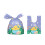 minis Easter  Drawstringss Gifts Bagss, Spring Bunnys-A 6 1