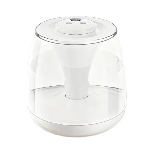 3L Cool Mists Humidifier With Light Double Nozzle Compact-White