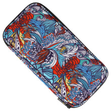 Waterproof Knitting Tool Organizers Bag Spacious-Retro flowers