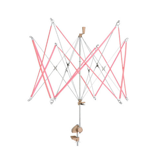 Dense Hand Handle Thread Twist Quick Detachable Plan For-pink