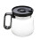 Contemporary 16oz Clear Coffee Mug Friendly Design Multipurpose 1
