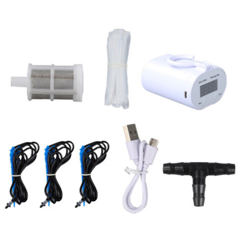 Rechargeable Intelligent Watering Solution For Potted bushes-d