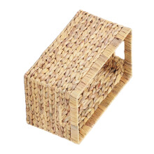 Natural Hyacinth Woven Storage Box Storage-Water hyacinth recta
