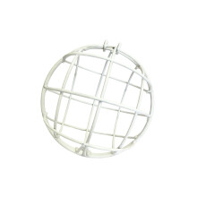 Metalen niervetbal vogelvoederset met hangende ketting-Wit 1