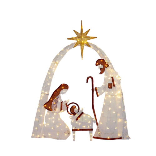 Resistant Holy Family Display Lighting-Style6