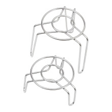 Practical Small Foldable Stainlessed Steel Steaming Rack for-3